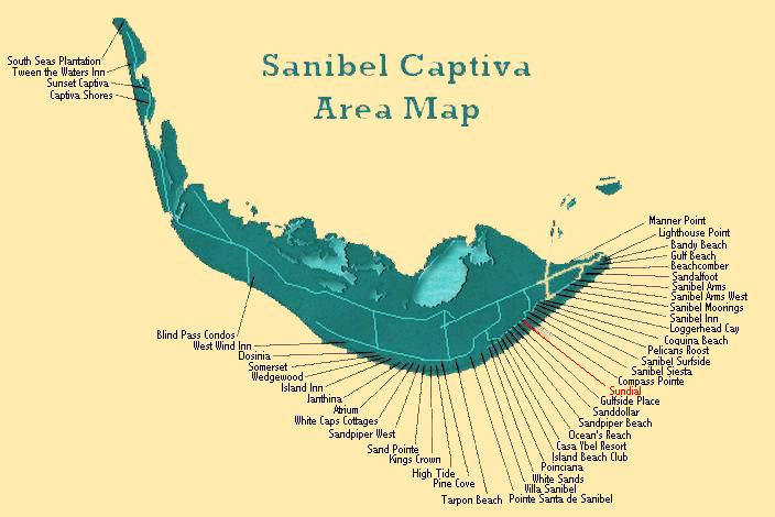 Sanibel Island Map